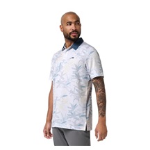Travis Mathew Featherweight Drift pánské polo, bílé