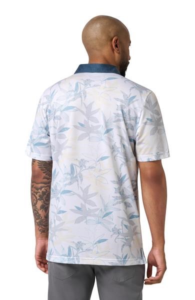 Travis Mathew Featherweight Drift pánské polo, bílé