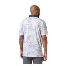 Travis Mathew Featherweight Drift pánské polo, bílé