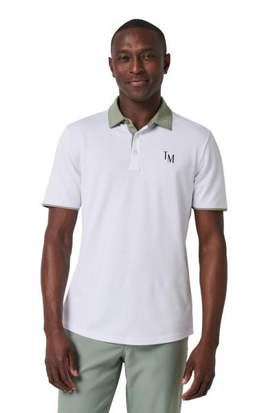 Travis Mathew AB Energy pánské polo, bílé