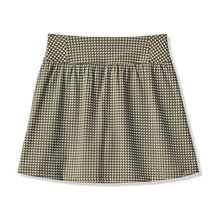 Travis Mathew Moveknit Game Set Match golfová sukně, oil green multi