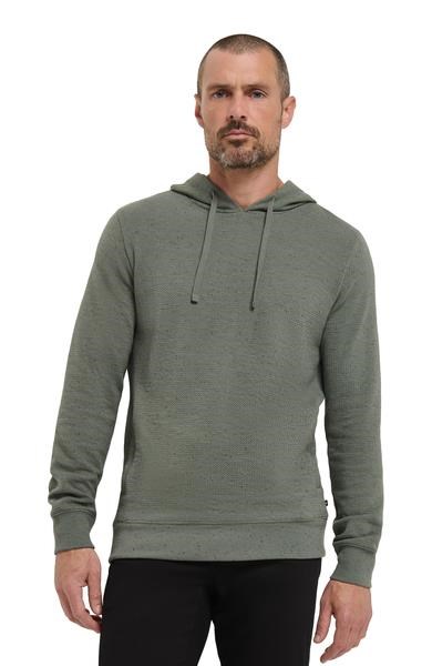 Travis Mathew Cloud Wafle pánská mikina, dark olive