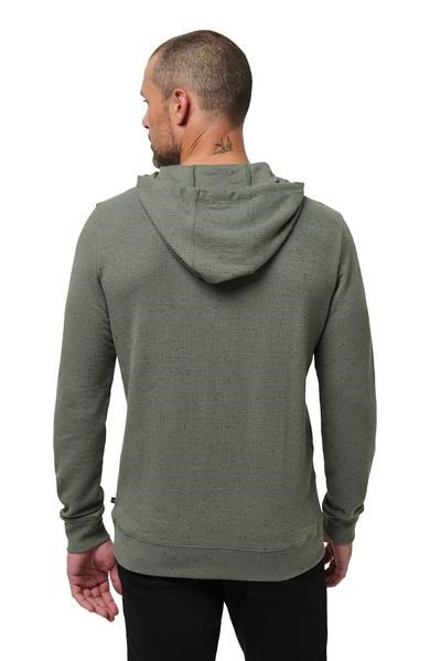 Travis Mathew Cloud Wafle pánská mikina, dark olive
