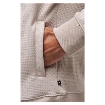 Travis Mathew Cloud Wafle pánská mikina, oxford tan