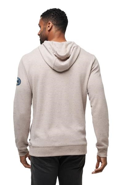 Travis Mathew Cloud Wafle pánská mikina, oxford tan
