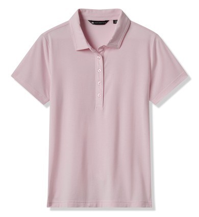 Travis Mathew Heater dámské polo, lilac snow