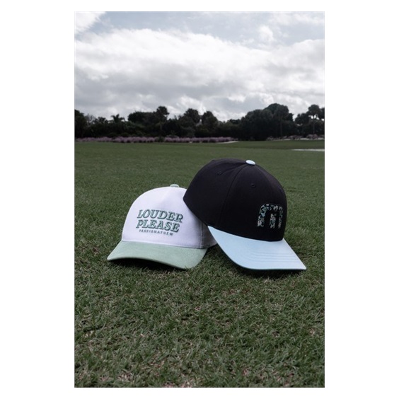 Travis Mathew Louder Please pánská kšiltovka, bílá