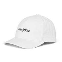 Travis Mathew Golf Sucks pánská kšiltovka, bilá