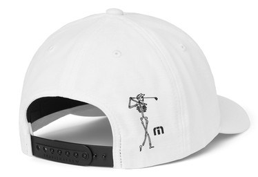 Travis Mathew Golf Sucks pánská kšiltovka, bilá