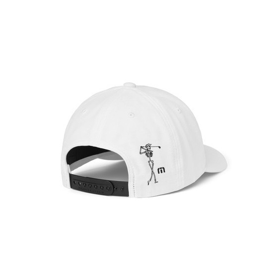 Travis Mathew Golf Sucks pánská kšiltovka, bilá