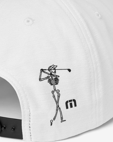 Travis Mathew Golf Sucks pánská kšiltovka, bilá
