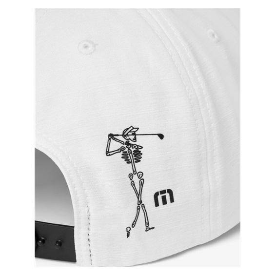 Travis Mathew Golf Sucks pánská kšiltovka, bilá