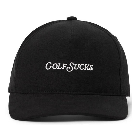 Travis Mathew Golf Sucks pánská kšiltovka, černá