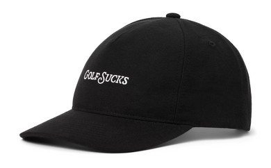 Travis Mathew Golf Sucks pánská kšiltovka, černá