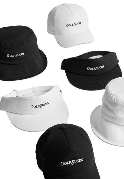 Travis Mathew Golf Sucks pánská kšiltovka, černá