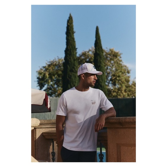 Travis Mathew Diamond Club kšiltovka, bílá