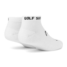 Travis Mathew Golf Sucks Ankle unisex ponožky, 1 pár, bílé