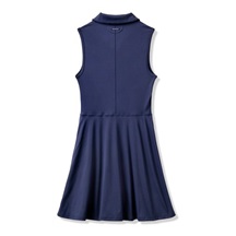 Travis Mathew Moveknit Sleeveless Polo golfové šaty, tmavě modré