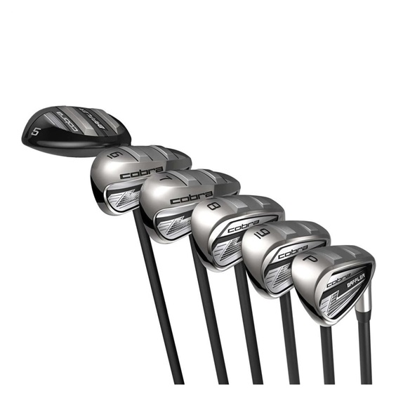 Cobra BAFFLER Black Silver Combo pánský set holí, grafit