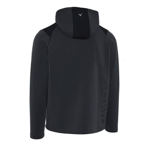 Callaway Soft Touch 1/4 Zip Premium pánská mikina, black heather