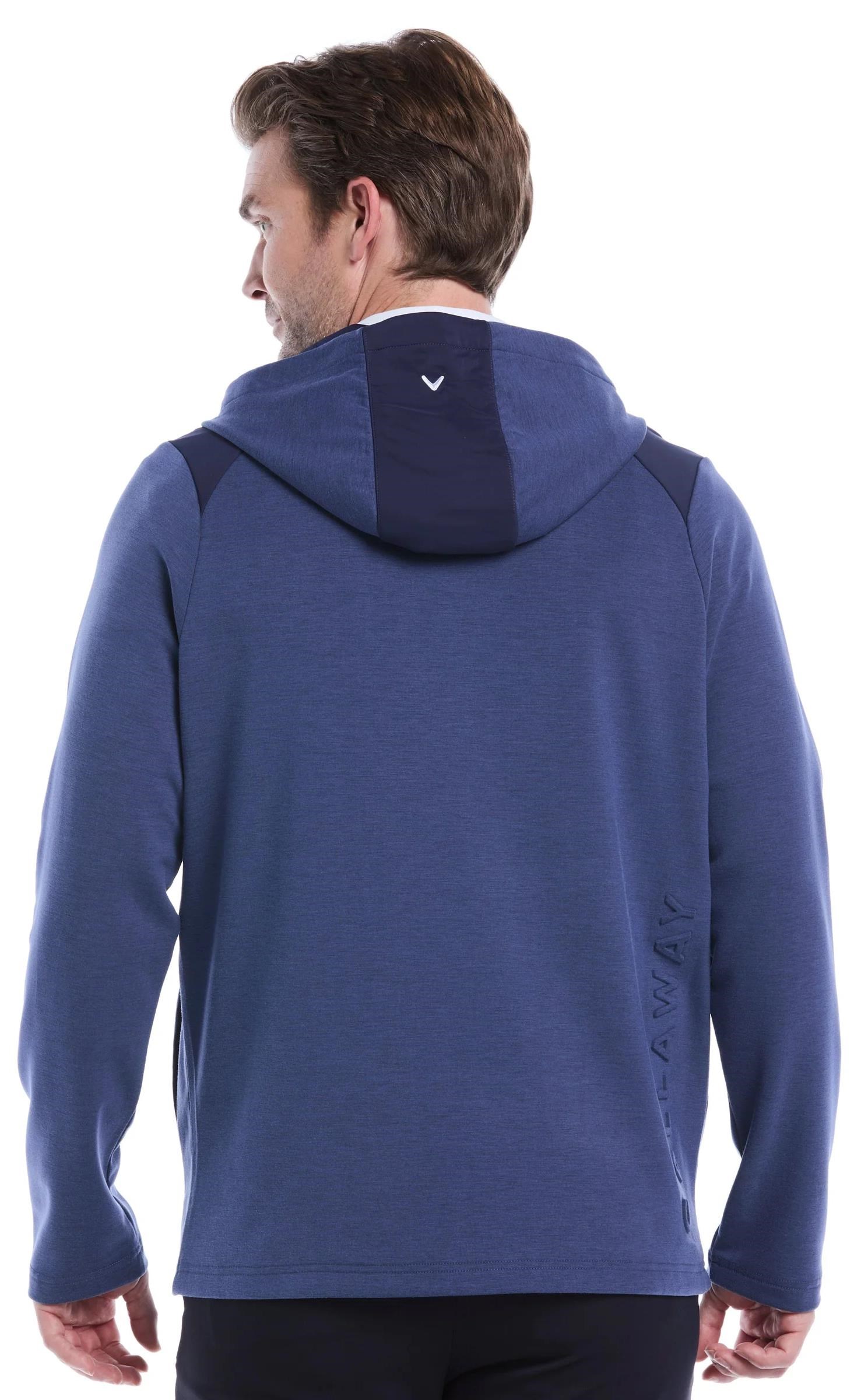 Callaway Soft Touch 1/4 Zip Premium pánská mikina, tmavě modrá