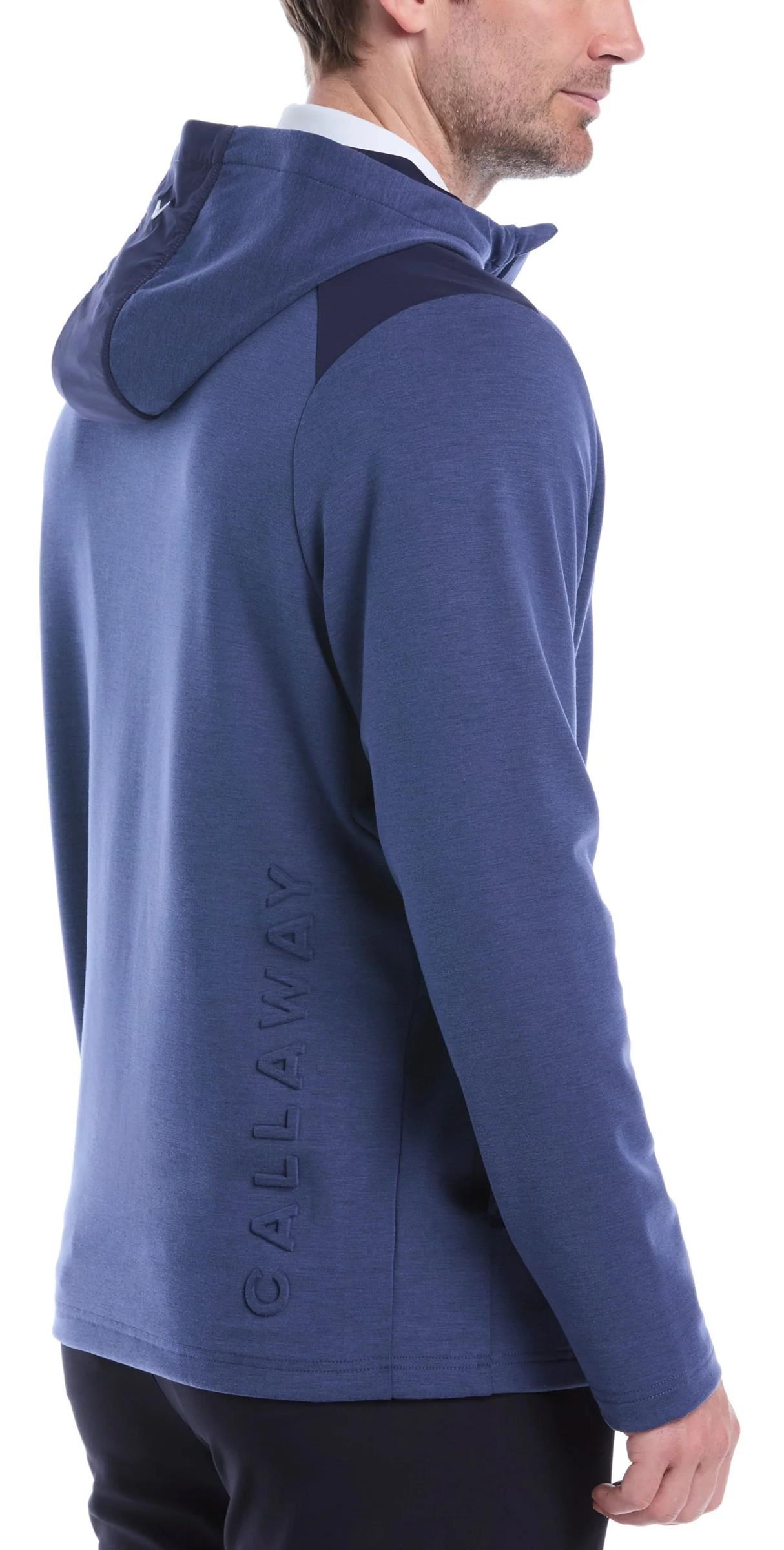 Callaway Soft Touch 1/4 Zip Premium pánská mikina, tmavě modrá