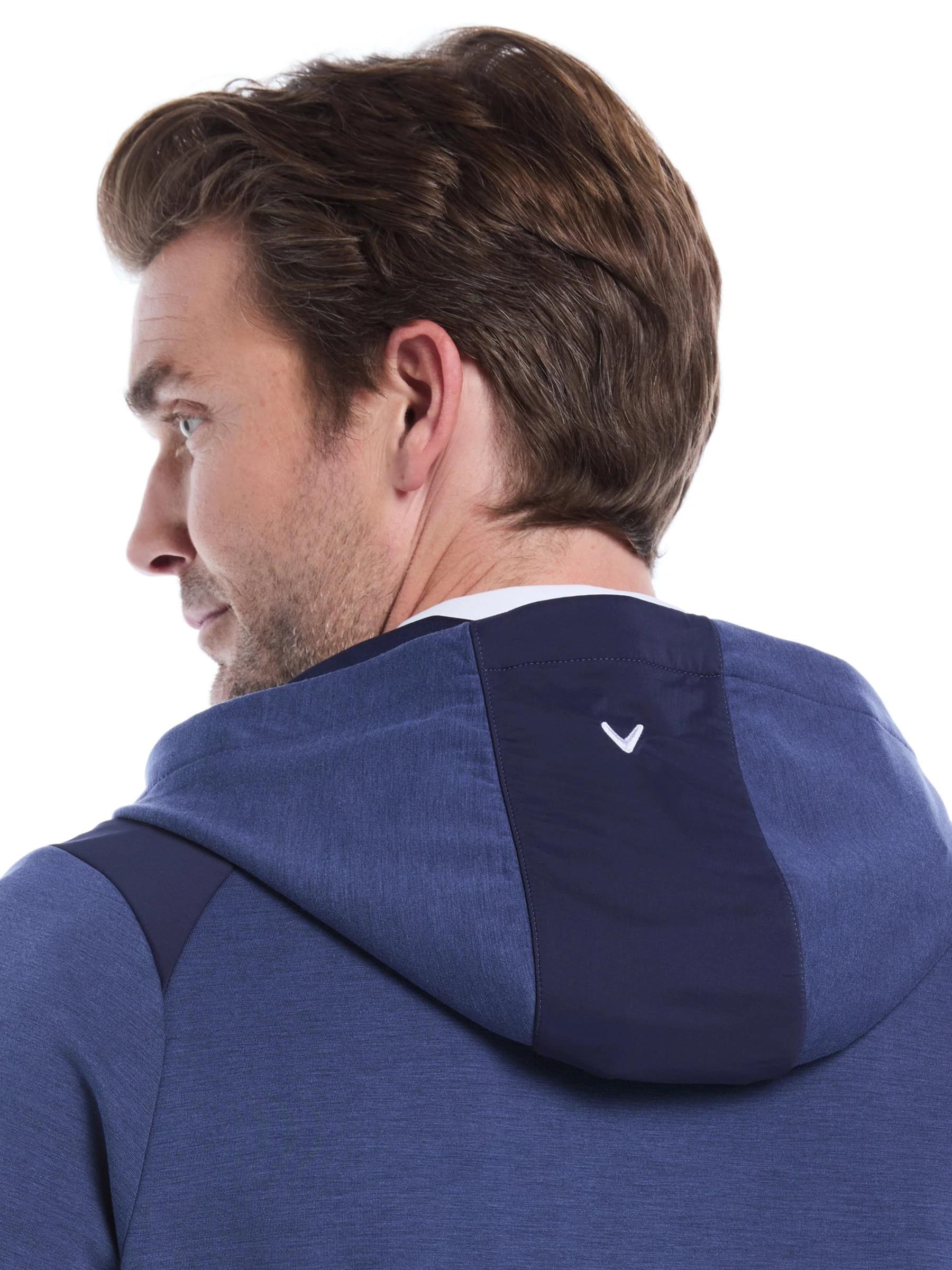 Callaway Soft Touch 1/4 Zip Premium pánská mikina, tmavě modrá