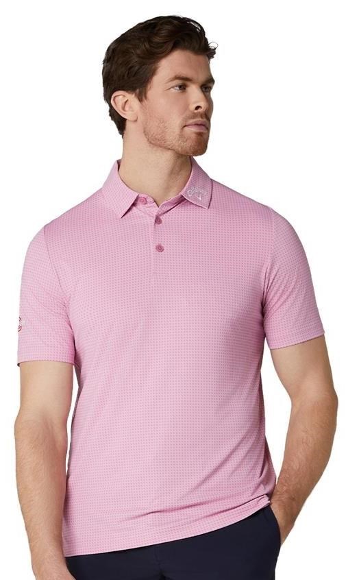 Callaway Odyssey Print pánské polo, rose bouquet