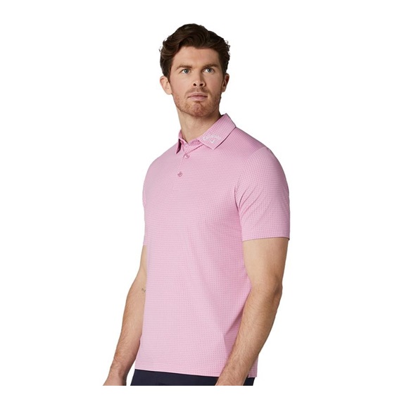 Callaway Odyssey Print pánské polo, rose bouquet