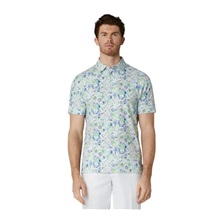 Callaway Nautical Conversational Print pánské polo, bright white
