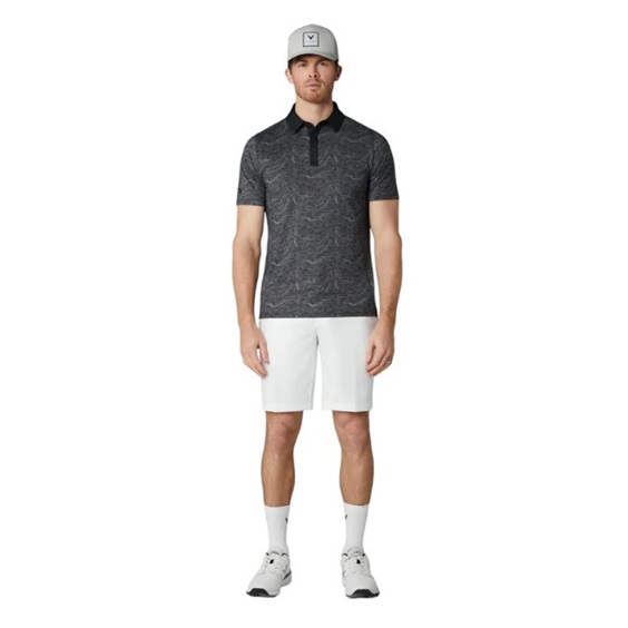 Callaway Hex Marble pánské polo, caviar