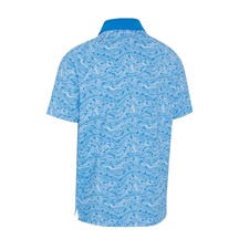 Callaway Hex Marble pánské polo, brilliant blue