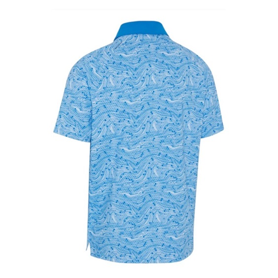 Callaway Hex Marble pánské polo, brilliant blue