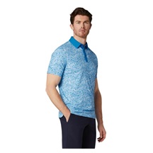 Callaway Hex Marble pánské polo, brilliant blue