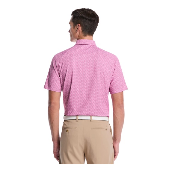 Callaway Timeless Chev pánské polo, rose bouquet