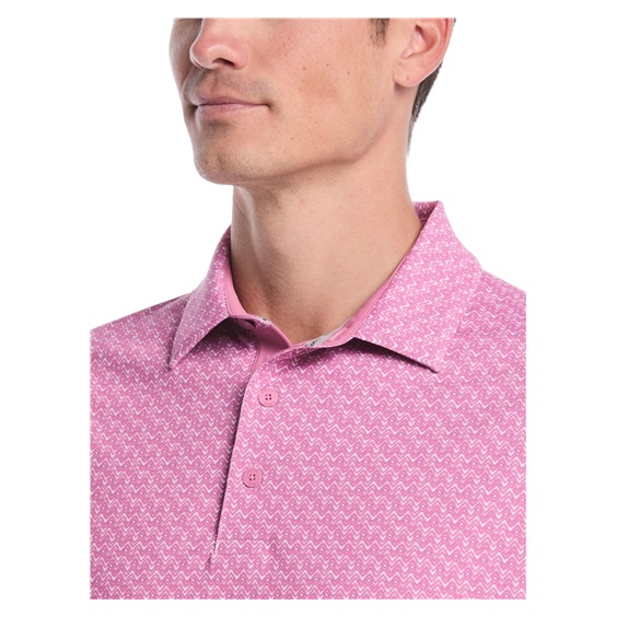 Callaway Timeless Chev pánské polo, rose bouquet