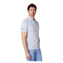 Callaway Albatross Geo Print pánské polo, bright white