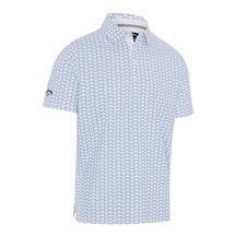 Callaway Albatross Geo Print pánské polo, bright white