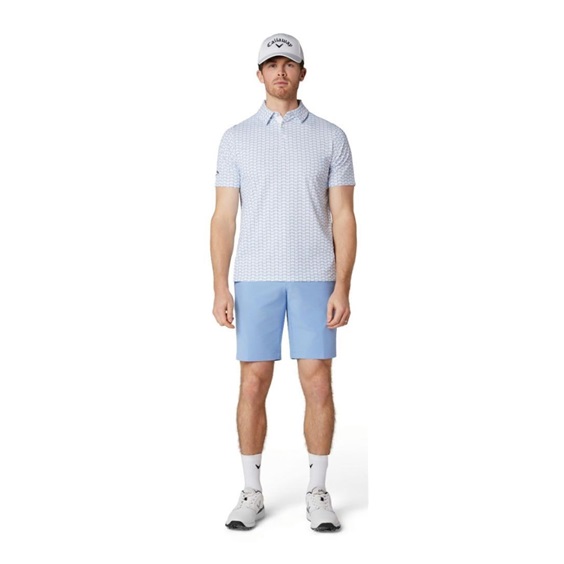 Callaway Albatross Geo Print pánské polo, bright white