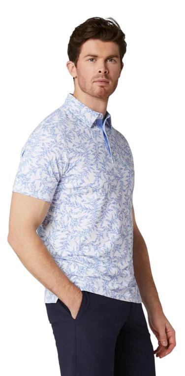 Callaway Chev Botanical pánské polo, vista blue