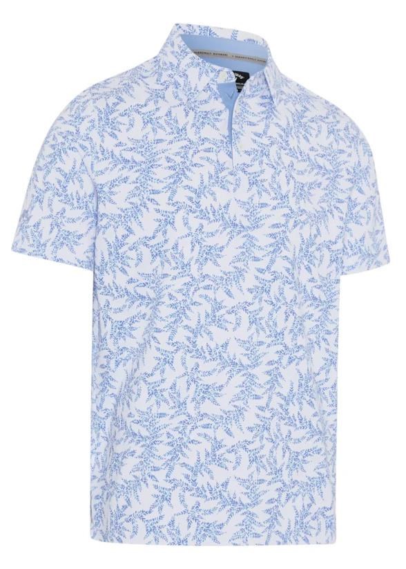Callaway Chev Botanical pánské polo, vista blue