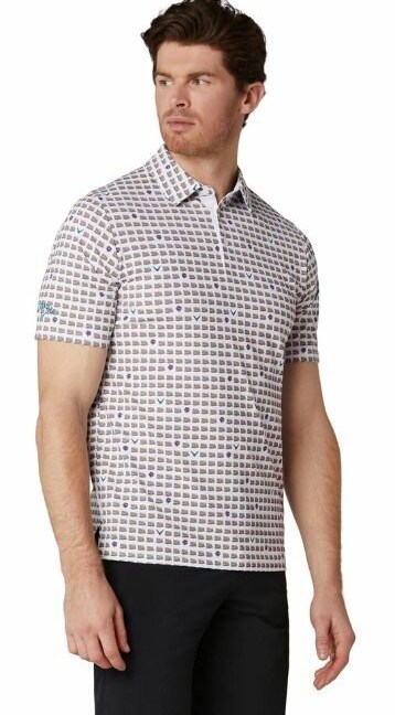 Callaway One Pimento pánské polo, bílé