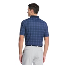 Callaway ChevPlaid Print pánské polo, tmavě modré