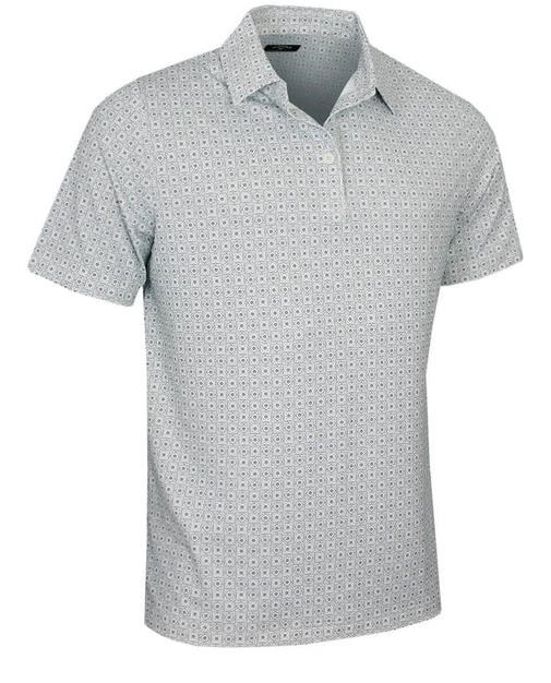 Callaway Foulard Printed pánské polo, bright white