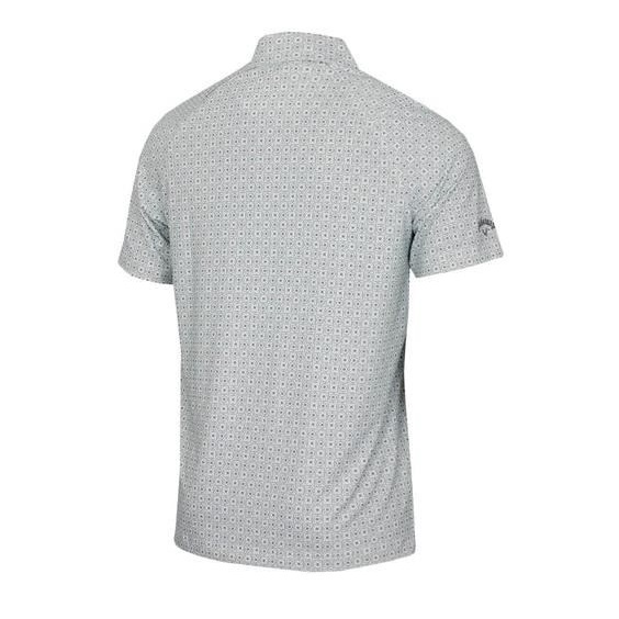 Callaway Foulard Printed pánské polo, bright white