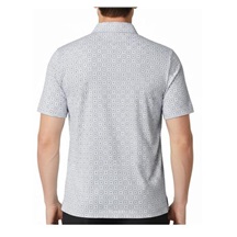 Callaway Foulard Printed pánské polo, bright white
