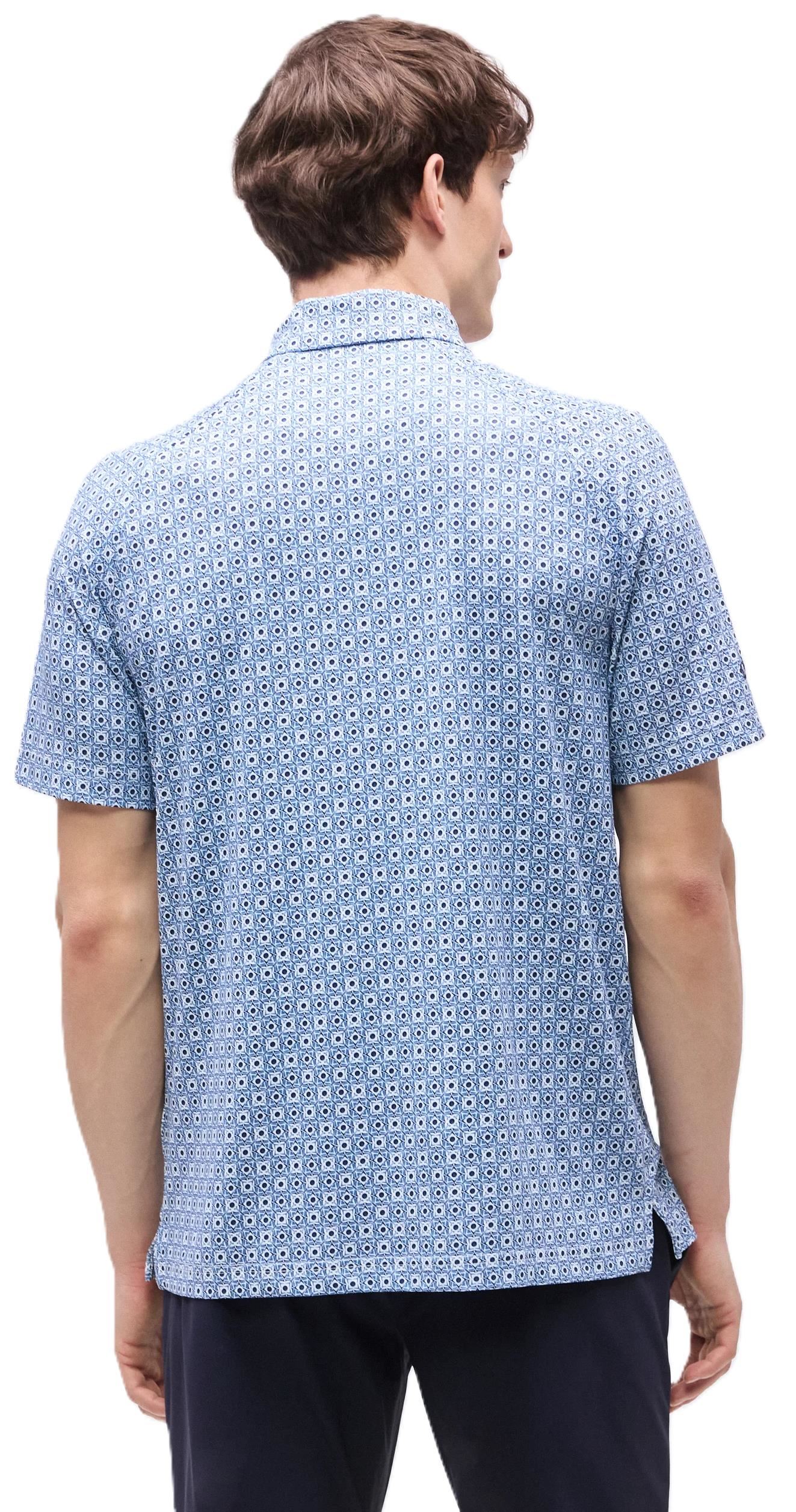 Callaway Foulard Printed pánské polo, peacoat