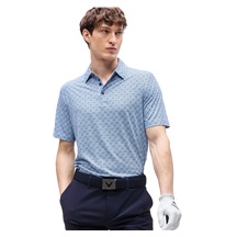 Callaway Foulard Printed pánské polo, peacoat
