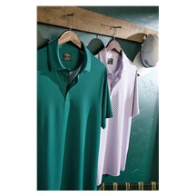 Callaway Trademark Golf Printed pánské polo, galapagos green