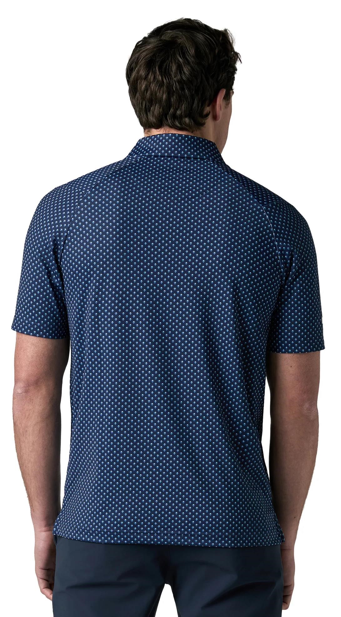 Callaway Trademark Golf Printed pánské polo, peacoat